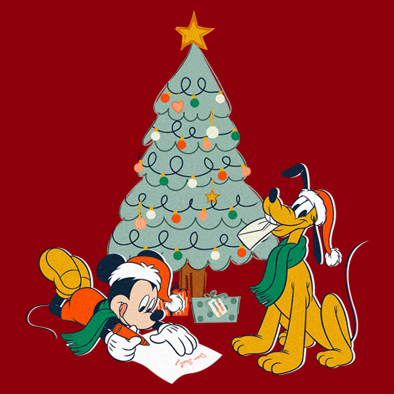 Men's Mickey & Friends Letter for Santa T-Shirt