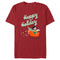 Men's Mickey & Friends Happy Holiday Sled T-Shirt