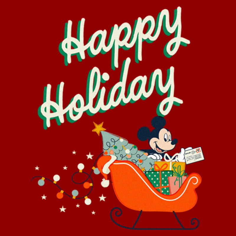 Women's Mickey & Friends Happy Holiday Sled T-Shirt