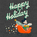 Men's Mickey & Friends Happy Holiday Sled Sweatshirt