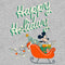 Girl's Mickey & Friends Happy Holiday Sled T-Shirt