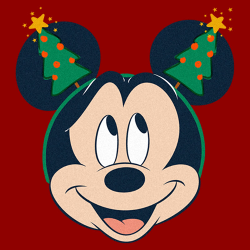 Women's Mickey & Friends Christmas Tree Ears T-Shirt