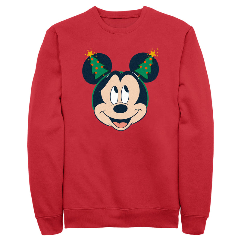 Men's Mickey & Friends Christmas Tree Ears Sweatshirt