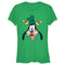 Junior's Mickey & Friends Goofy Christmas Ears T-Shirt