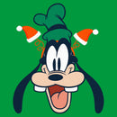 Junior's Mickey & Friends Goofy Christmas Ears T-Shirt