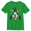 Boy's Mickey & Friends Goofy Christmas Ears T-Shirt