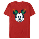 Men's Mickey & Friends Retro Christmas Tree Ears T-Shirt