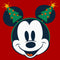 Men's Mickey & Friends Retro Christmas Tree Ears T-Shirt