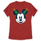 Women's Mickey & Friends Retro Christmas Tree Ears T-Shirt