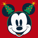 Men's Mickey & Friends Retro Christmas Tree Ears Sweatshirt