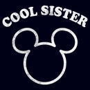 Women's Mickey & Friends Distressed Cool Sister T-Shirt