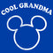Men's Mickey & Friends Distressed Cool Grandma T-Shirt