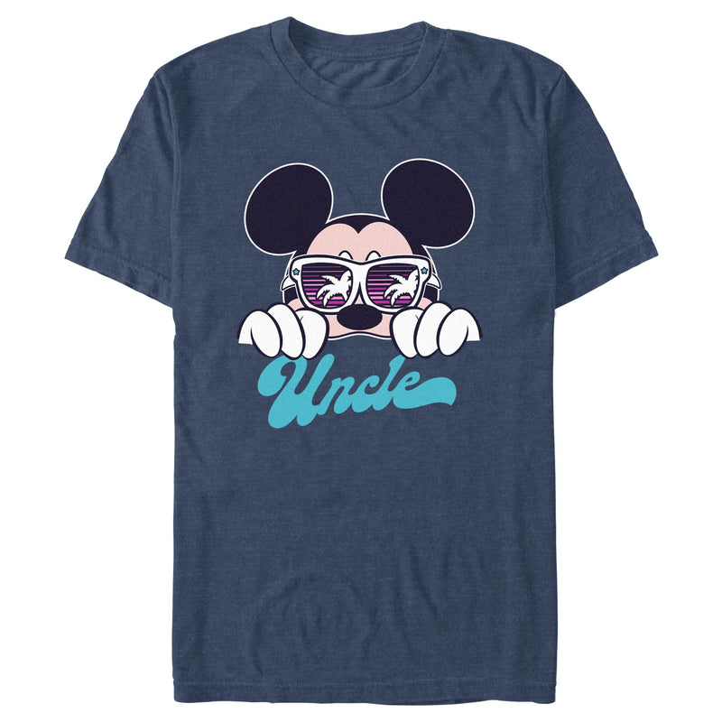 Men's Mickey & Friends Cool Summer Uncle T-Shirt