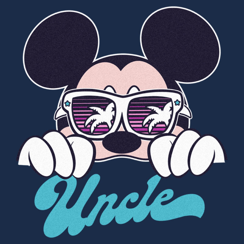 Men's Mickey & Friends Cool Summer Uncle T-Shirt