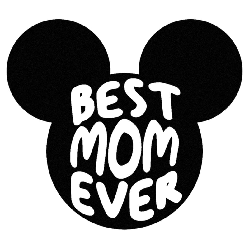 Men's Mickey & Friends Best Mom Ever Mouse Ears T-Shirt