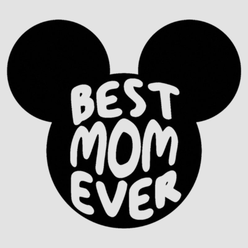 Women's Mickey & Friends Best Mom Ever Mouse Ears Racerback Tank Top