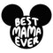 Men's Mickey & Friends Best Mama Ever Mouse Ears T-Shirt