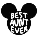 Women's Mickey & Friends Best Aunt Ever Mouse Ears T-Shirt