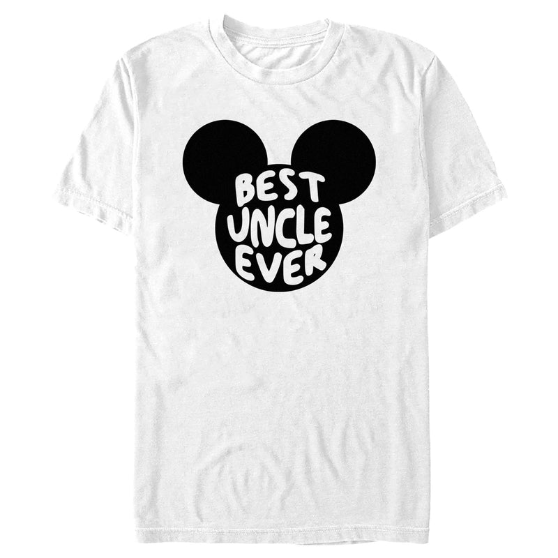 Men's Mickey & Friends Best Uncle Ever Mouse Ears T-Shirt