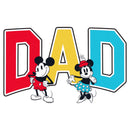 Men's Mickey & Friends Dad Collegiate T-Shirt