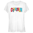 Junior's Mickey & Friends Cousin Collegiate T-Shirt