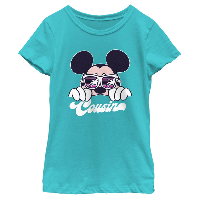 Girl's Mickey & Friends Cool Summer Cousin T-Shirt