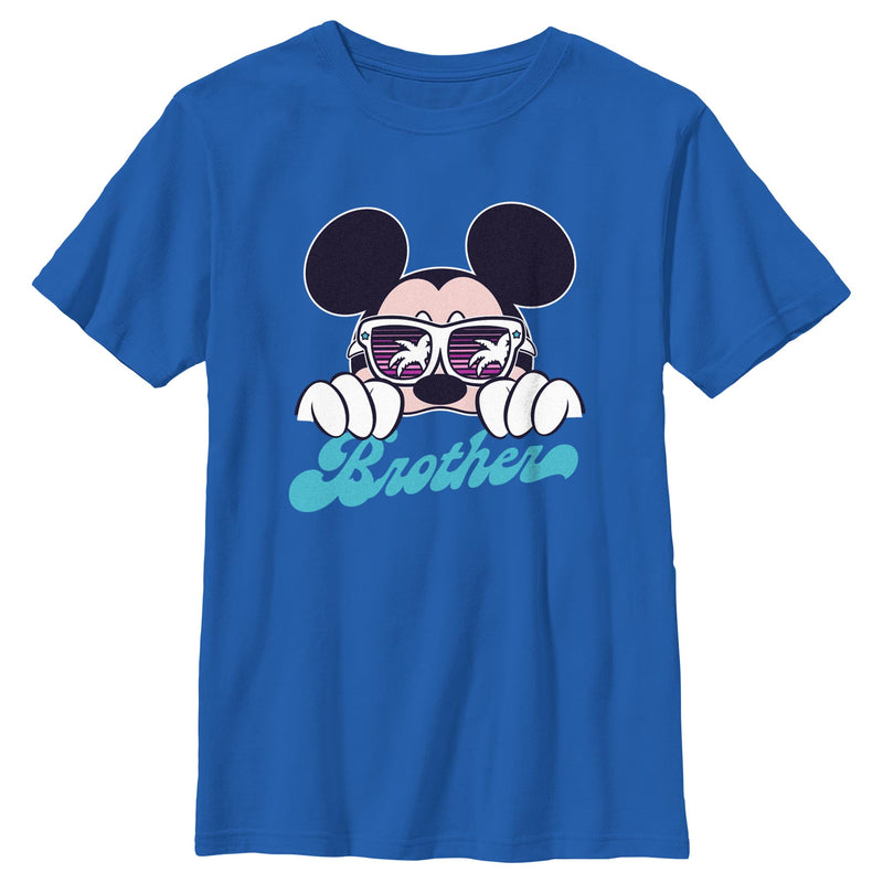 Boy's Mickey & Friends Cool Summer Brother T-Shirt