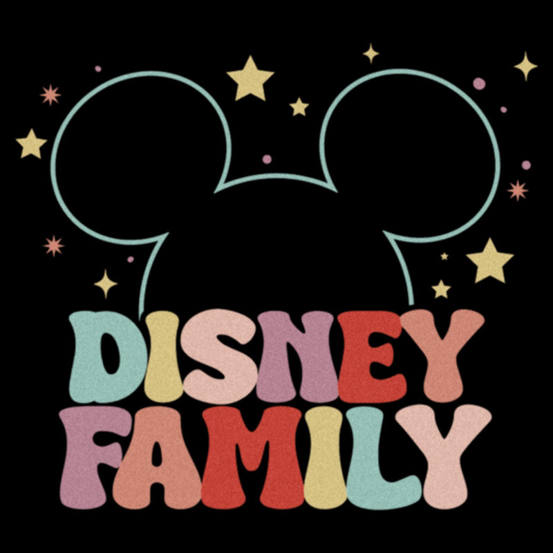 Women's Mickey & Friends Family Colorful T-Shirt