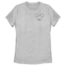 Women's Mickey & Friends Mom Small Logo T-Shirt