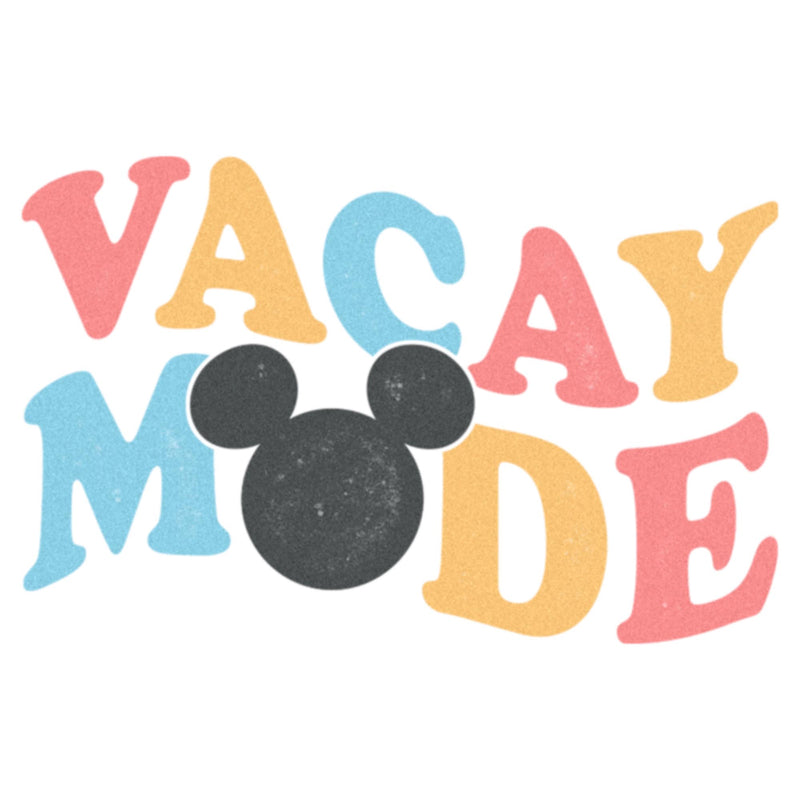 Junior's Mickey & Friends Groovy Vacay Mode T-Shirt