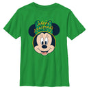 Boy's Minnie Mouse Happy Christmas Headband T-Shirt