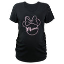 Women's Minnie Mouse Mama Silhouette T-Shirt