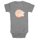 Infant's Mickey & Friends Pink Geometric Logo Onesie