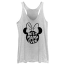 Women's Minnie Mouse Best Mama Ever Ears Racerback Tank Top