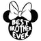 Men's Minnie Mouse Best Brother Ever Ears T-Shirt
