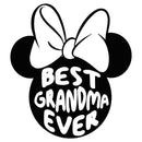 Men's Minnie Mouse Best Grandma Ever Ears T-Shirt