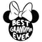 Men's Minnie Mouse Best Grandma Ever Ears T-Shirt