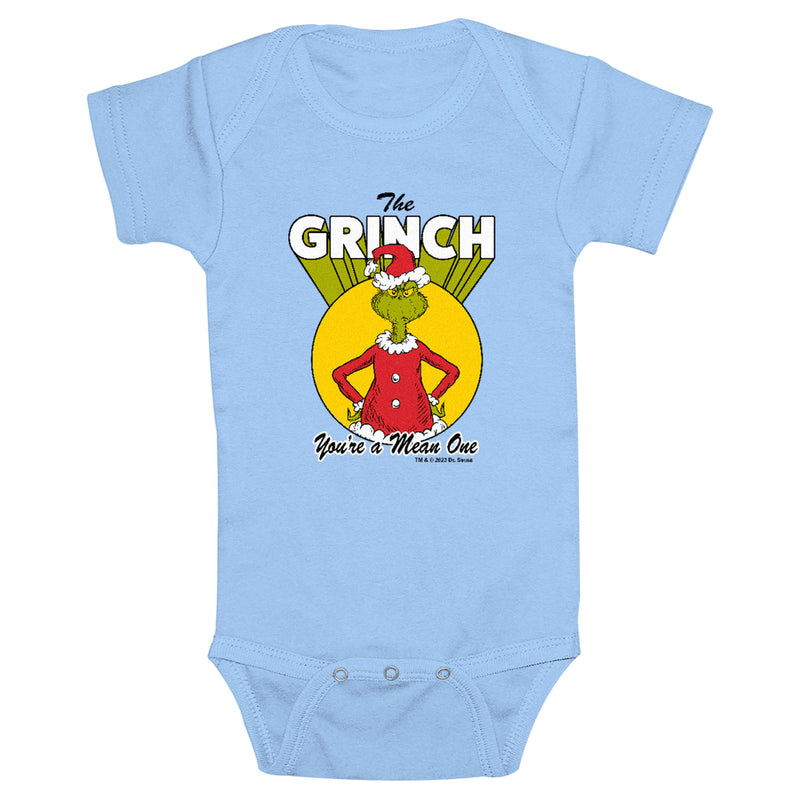 Infant's Dr. Seuss Christmas You’re a Mean One Onesie