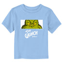 Toddler's Dr. Seuss Grinch Eyes Close Up T-Shirt