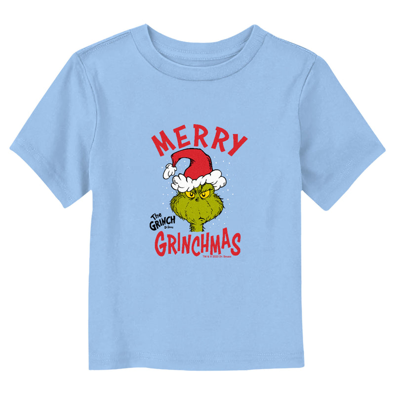 Toddler's Dr. Seuss Grinch Merry Grinchmas T-Shirt