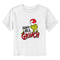 Toddler's Dr. Seuss Christmas Don’t Be a Grinch Santa Hat T-Shirt