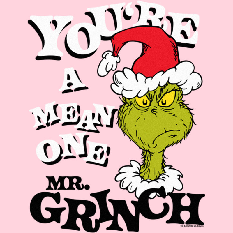 Girl's Dr. Seuss Christmas The Grinch You're a Mean One T-Shirt – Fifth Sun