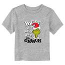 Toddler's Dr. Seuss Grinch You’re a Mean One Portrait T-Shirt