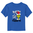 Toddler's Dr. Seuss Grinch You’re a Mean One Portrait T-Shirt