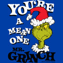 Toddler's Dr. Seuss Grinch You’re a Mean One Portrait T-Shirt