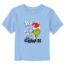 Toddler's Dr. Seuss Grinch You’re a Mean One Portrait T-Shirt