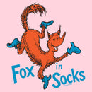 Junior's Dr. Seuss Fox in Socks Portrait T-Shirt