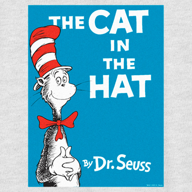 Women's Dr. Seuss The Cat in the Hat Book Cover Racerback Tank Top