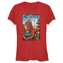 Junior's Elemental Firetown Poster T-Shirt