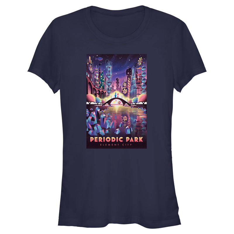 Junior's Elemental Periodic Park Poster T-Shirt